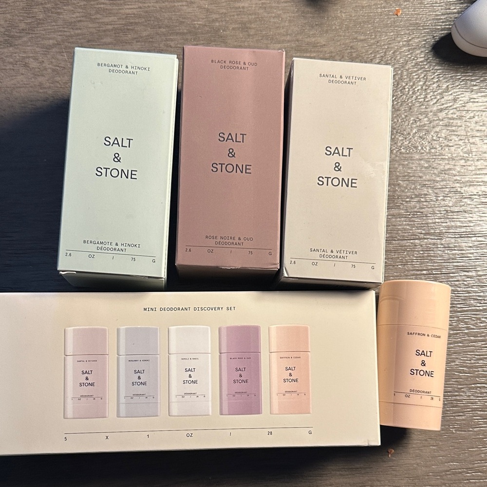 Salt & Stone Deodorant Bundle